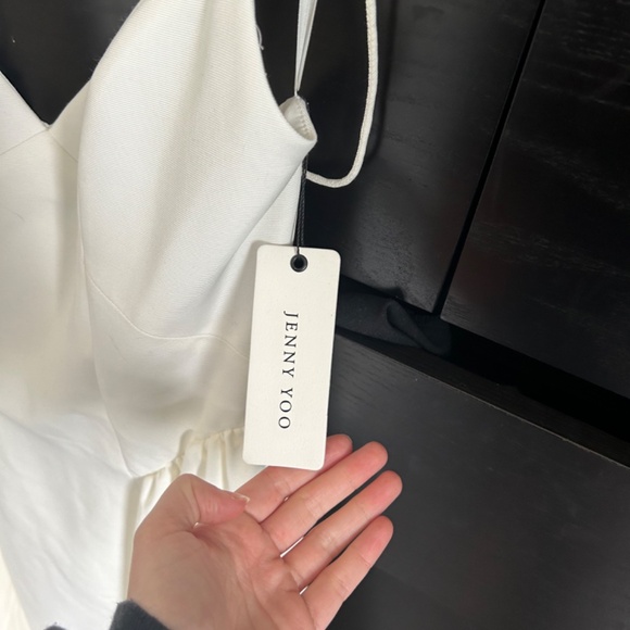 Jenny Yoo White Luella Dress - Picture 8 of 9